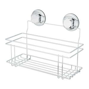 Metalna samoljepljiva kupaonska polica u srebrnoj boji Bestlock Bath – Compactor
