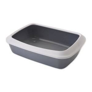 Sivi mačji WC 37x50 cm Savic Iriz – Plaček Pet Products