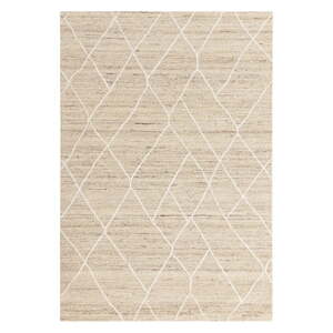 Vunen tepih u prirodnoj boji 200x290 cm Noah – Asiatic Carpets