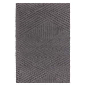 Antracitno sivi vuneni tepih 200x290 cm Hague – Asiatic Carpets