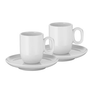 Bijele porculanske šalice u setu 2 kom za espresso 60 ml Barista – WMF