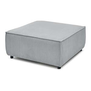 Svijetlo sivi modularni tabure od samta Nihad modular – Bobochic Paris