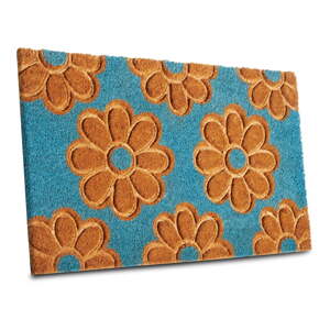Otirač od kokosovih vlakana 45x75 cm Flowers – Hanse Home