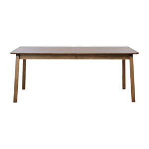 Proširiv blagovaonski stol s pločom stola u dekoru hrasta 95x190 cm Baro – Unique Furniture