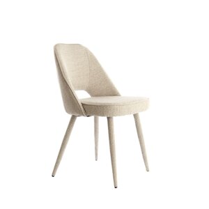 Svijetlo siva blagovaonska stolica Djeslin – Light & Living