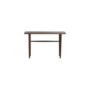 Smeđi pomoćni stol od masivnog bagrema 30x120 cm Qiano – Light & Living