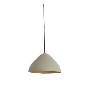 Svijetlo siva viseća svjetiljka ø 32 cm Elimo – Light & Living
