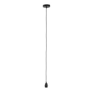 Crna viseća svjetiljka ø 5,5 cm Viggo – Light & Living