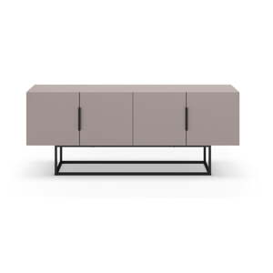 Siva/bež TV komoda 140x55 cm Titan – Marckeric