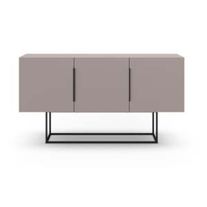 Siva/bež niska komoda 150x80 cm Titan – Marckeric