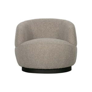 Svijetlo siva fotelja Wolly – BePureHome