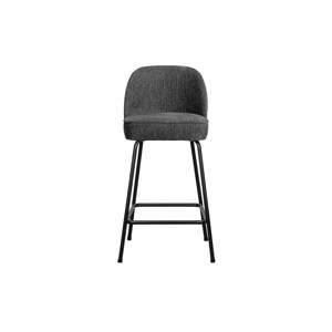 Svijetlo plava baršunasta barska stolica 89 cm Vogue – BePureHome