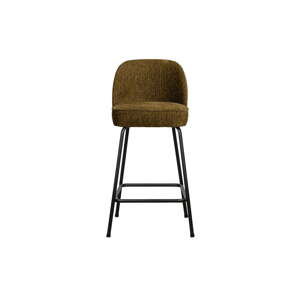 Baršunasta barska stolica u brončanoj boji 89 cm Vogue – BePureHome