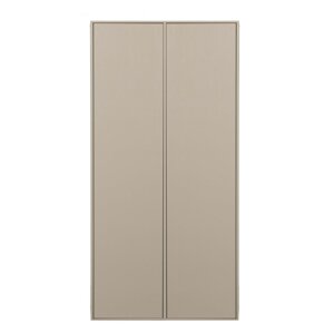 Krem modularni garderobni ormar od masivnog bora 100x200 cm Daily – vtwonen