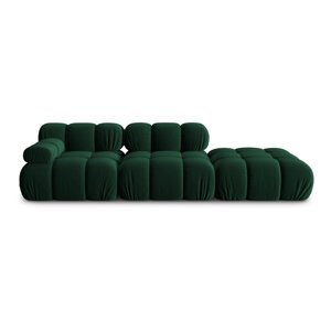 Zelena baršunasta sofa 282 cm Bellis – Micadoni Home