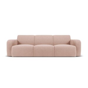 Ružičasta sofa od bouclé tkanine 235 cm Molino – Micadoni Home