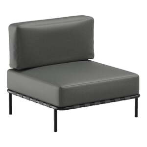Tamno sivi modul za vrtne sjedeće garniture (srednji modul ) Salve – Sit Sit