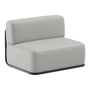 Svijetlo sivi modul za vrtne sjedeće garniture (srednji modul ) Straw – Sit Sit