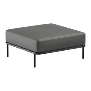 Tamno sivi vrtni tabure Salve – Sit Sit