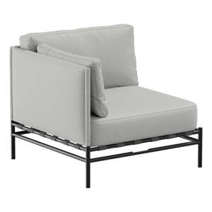 Svijetlo sivi modul za vrtne sjedeće garniture (promjenjiv) Dandy – Sit Sit