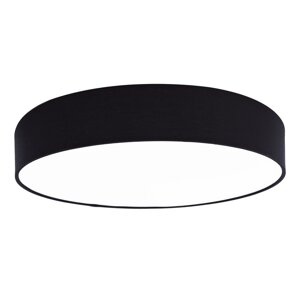 Crna LED stropna svjetiljka ø 60 cm – SULION