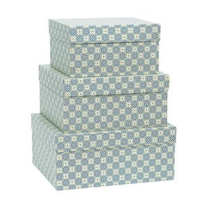 Poklon kutije u setu 3 kom 14x18 cm Quadrilobe – Kartos