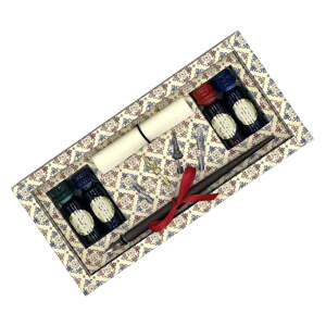 Set za kaligrafiju Red & Blue – Kartos