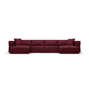 Bordo kutna garnitura (u obliku slova "U") Esther – Milo Casa