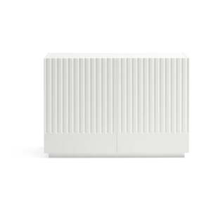 Bijela niska komoda 100x70 cm Doric – Teulat