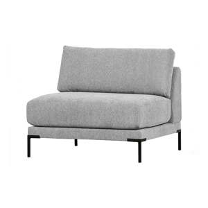 Svijetlo siva modularna sjedeća garnitura (srednji modul ) Couple – WOOOD