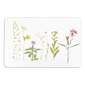 Bijela kupaonska prostirka od dijatomita 39x60 cm – Artsy Doormats