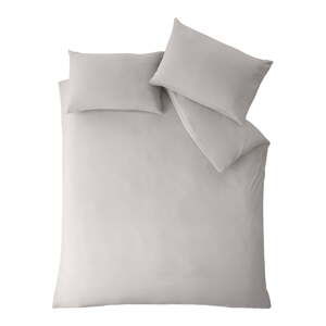 Siva posteljina za bračni krevet 200x200 cm So Soft Easy Iron – Catherine Lansfield