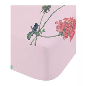 Dječja plahta s gumom za krevet za jednu osobu 90x190 cm Butterfly Garden – RHS