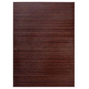 Tamno smeđi tepih od bambusa 180x250 cm – Casa Selección
