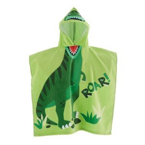 Zeleni pamučan dječji pončo Dinosaur – Catherine Lansfield