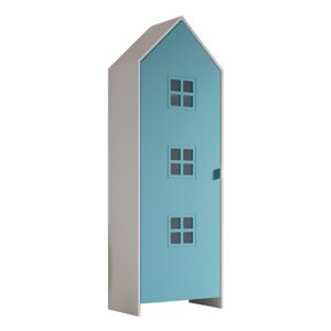 Bijela/svijetlo plava dječja garderoba 58x172x37 cm Casami Bruges – Vipack