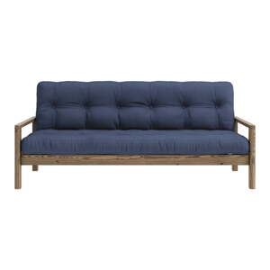 Tamno plava sklopiva sofa 205 cm Knob – Karup Design