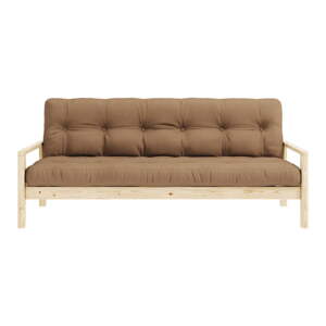 Smeđa sklopiva sofa 205 cm Knob – Karup Design
