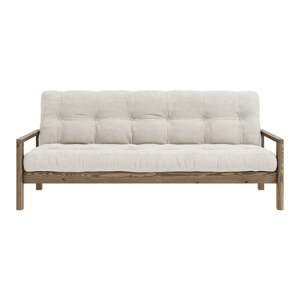 Bijela sklopiva sofa 205 cm Knob – Karup Design