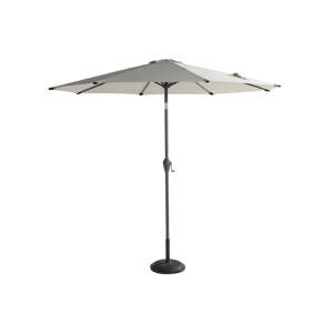 Svijetlo sivi suncobran ø 270 cm Sunline – Hartman
