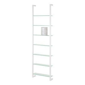 Bijela metalna polica 46 cm Cubic – Spinder Design