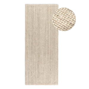 Krem staza jutenia 80x200 cm Bouclé – Hanse Home