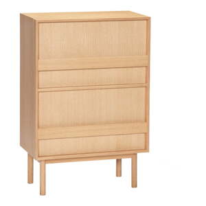 Ormarić u dekoru hrasta u prirodnoj boji 48x90 cm Forma – Hübsch