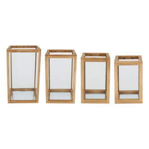 Drvena lanterna 4 kom (visina 51 cm) Woody – Esschert Design