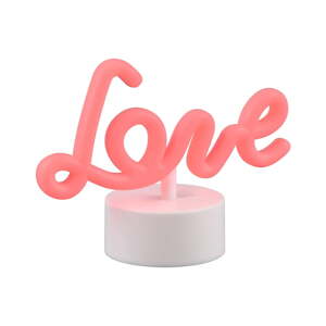 Ružičasta neonska lampa 1 W Amor – Trio