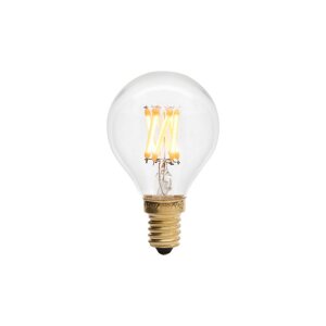 LED/sa žarnom niti žarulja s mogućnosti zatamnjivanja s toplim svjetlom E14, 3 W Pluto – tala