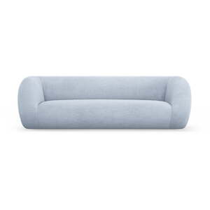 Svijetlo plava sofa od bouclé tkanine 230 cm Essen – Cosmopolitan Design