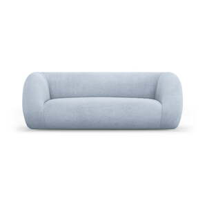 Svijetlo plava sofa od bouclé tkanine 210 cm Essen – Cosmopolitan Design