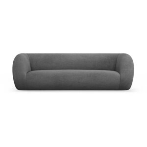Siva sofa od bouclé tkanine 230 cm Essen – Cosmopolitan Design