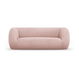 Svijetlo ružičasta sofa od bouclé tkanine 210 cm Essen – Cosmopolitan Design